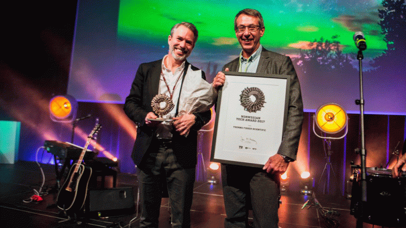 Thermo Fisher vant Norwegian Tech Awards