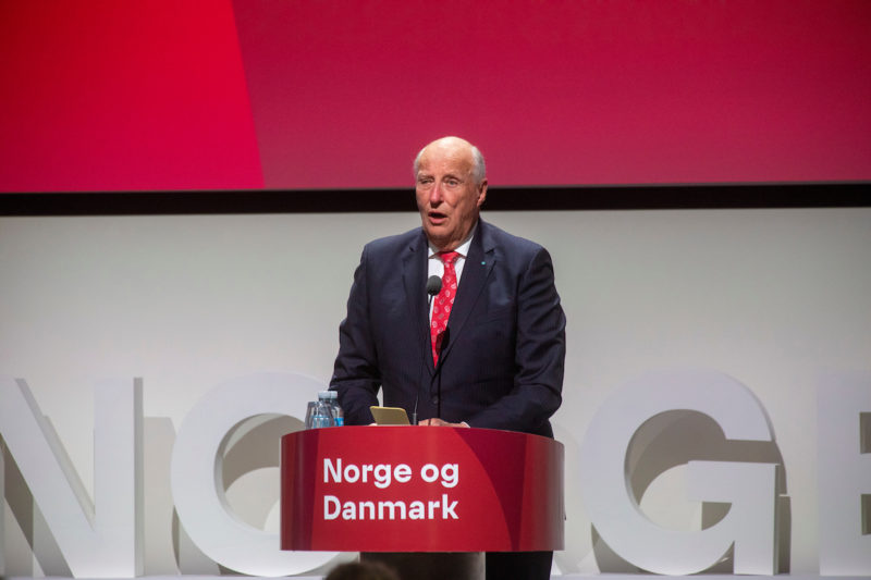 Kong Harald åpnet norsk-dansk næringslivskonferanse i København